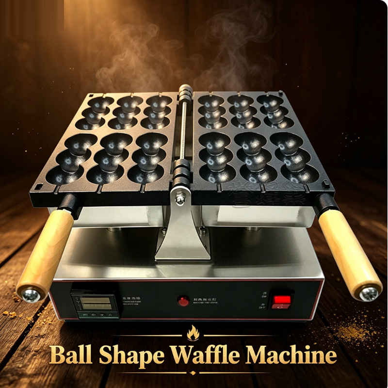 1600W 미니 와플 메이커, 구형 와플, 220V 전 - Mini Waffle Maker Machine 리뷰 및 가격