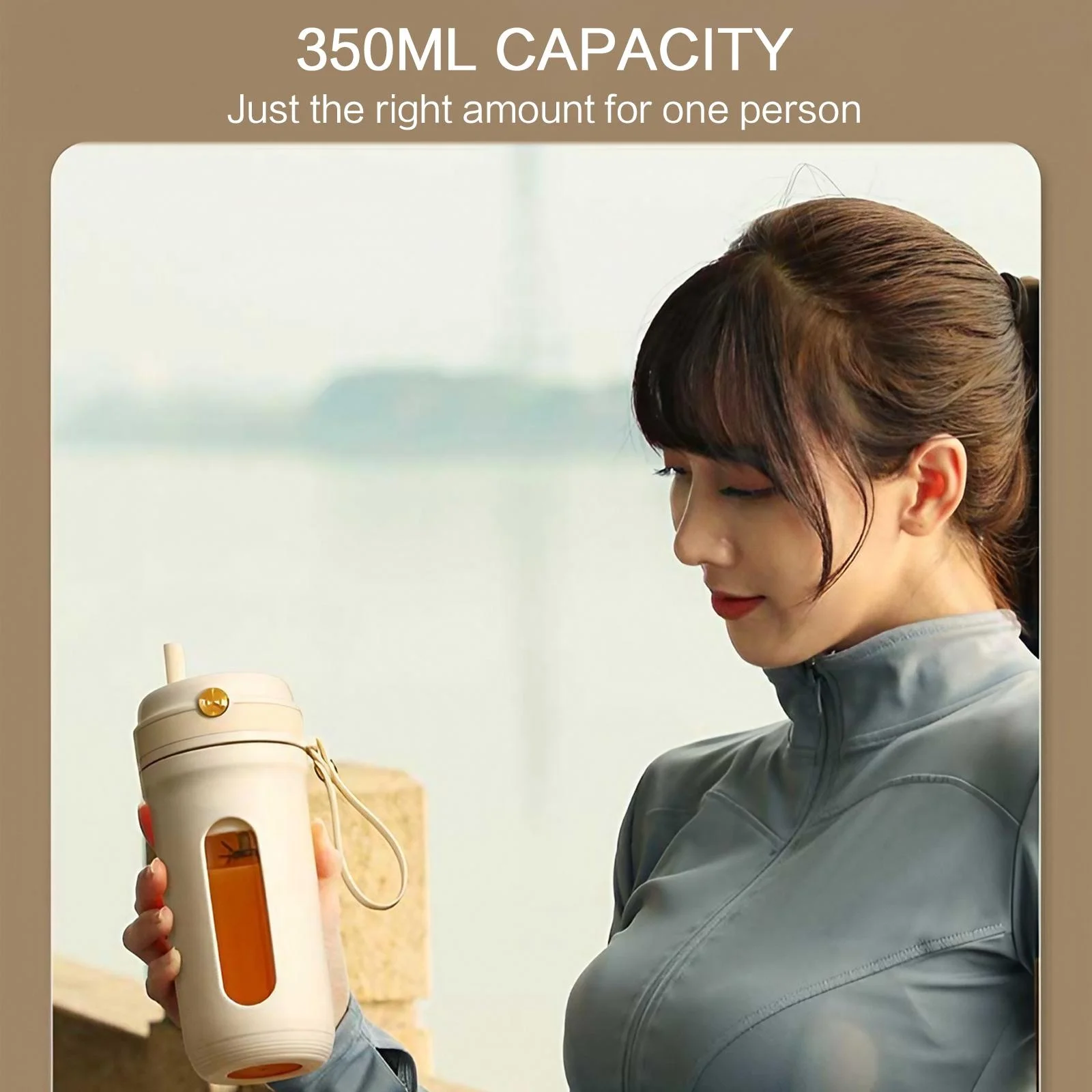 USB 충전식 전기 주스 컵, 분리 가능한 빨대가 있는 - Portable Blender Usb Rechargeable 리뷰 및 가격