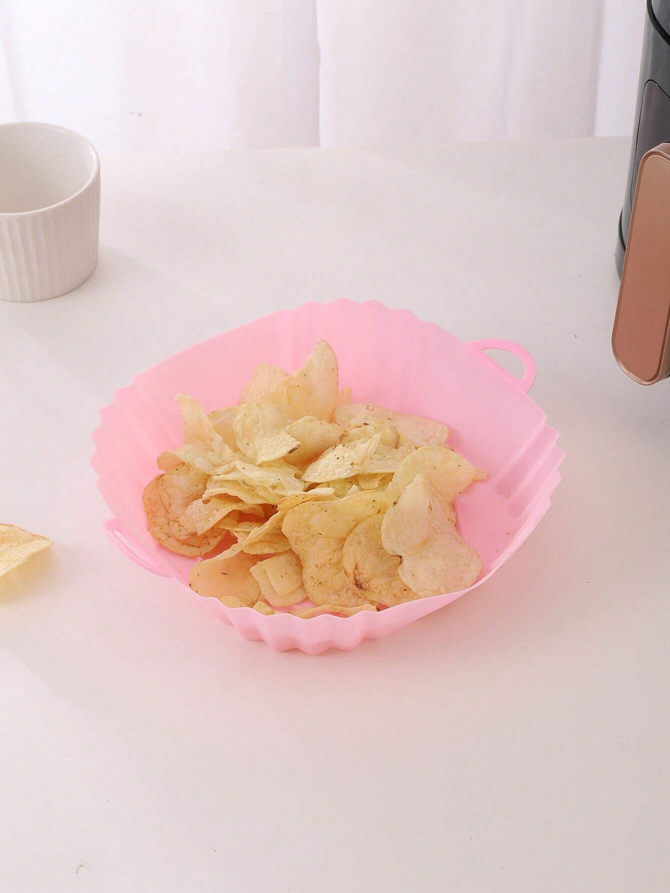 에어프라이어 실리콘 냄비 1개, 에어프라이어용 모던 냄 - Air Fryer Silicone Pot Liner 리뷰 및 가격