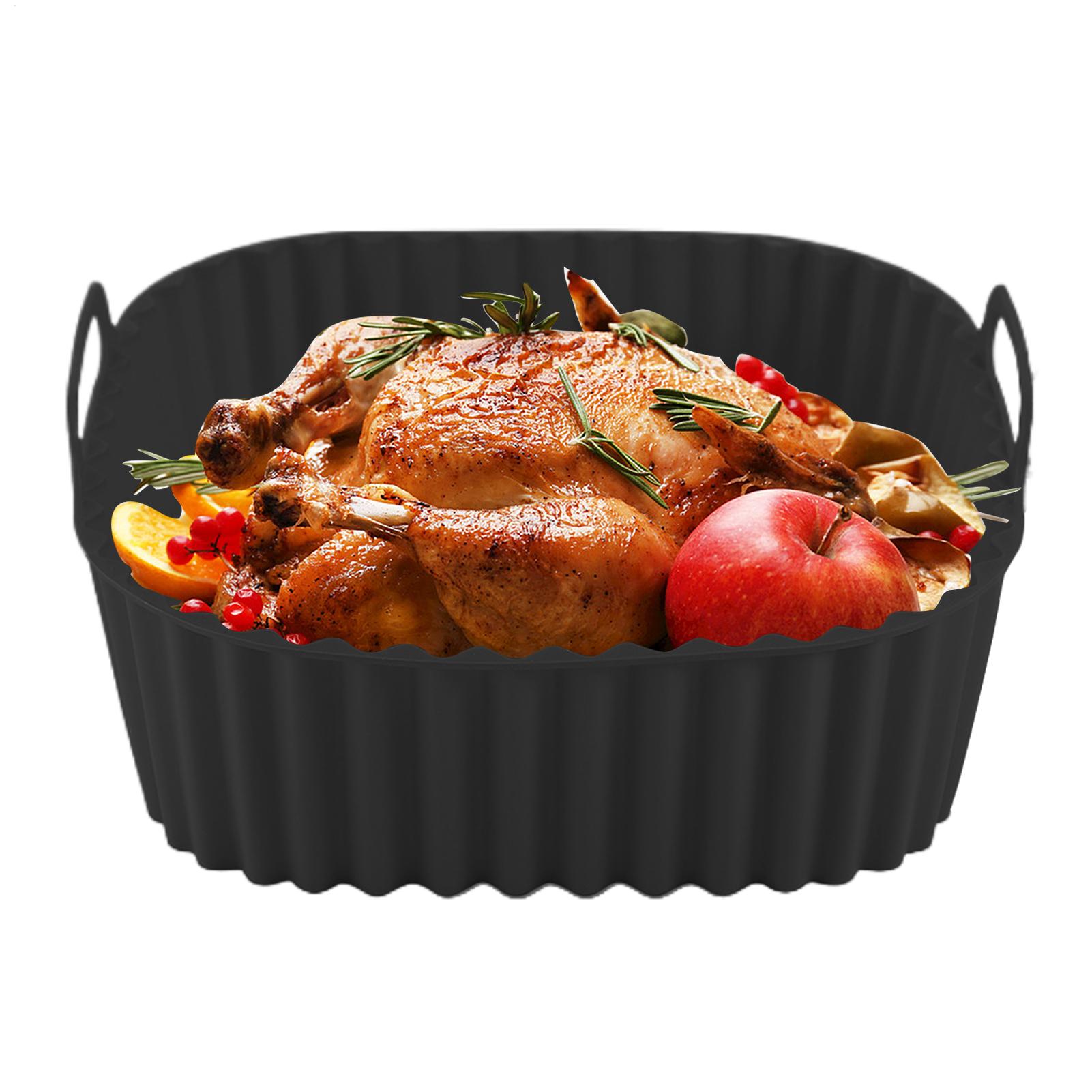 실리콘 에어프라이어 라이너 사각 에어프라이어 바스켓 플 - Air Fryer Silicone Pot Liner 리뷰 및 가격