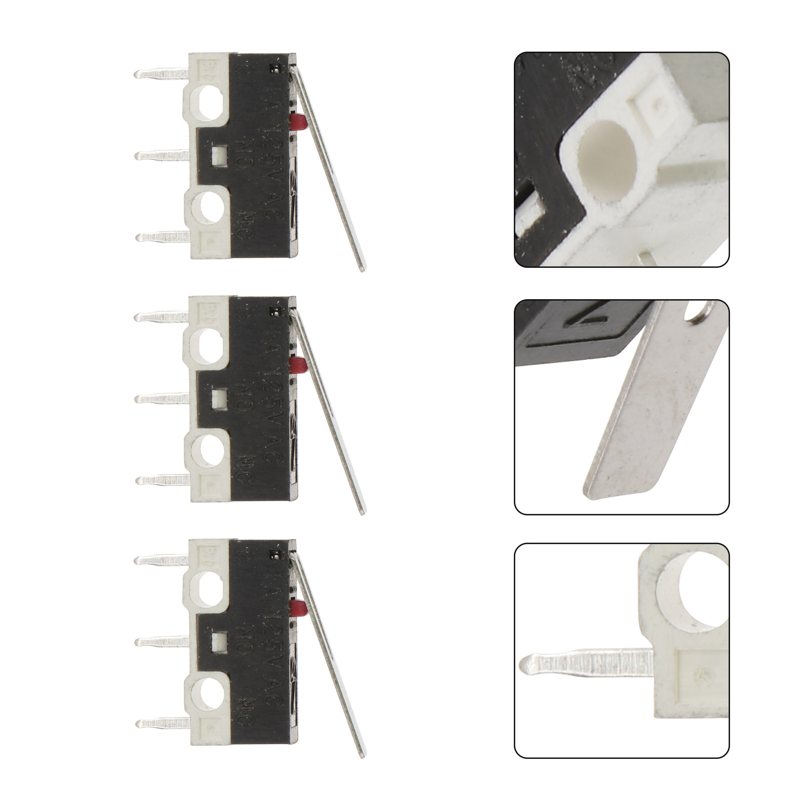 5개입 마이크로 리미트 스위치, 긴 힌지 레버, 고감도 - Home Appliances 리뷰 및 가격
